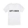 Buffering Iain Let's Disco White T-Shirt