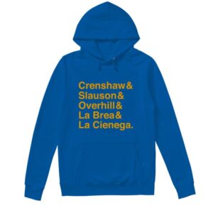 Carl Tart Grand Crew Season 2 Sherm Jones Crenshaw& Slauson& Overhill& La Brea& La Cienega. Hoodie