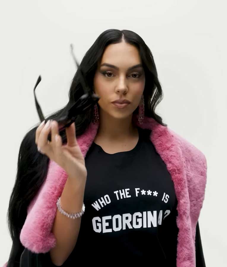 Georgina Rodríguez I Am Georgina Who The F is Georgina T-Shirt