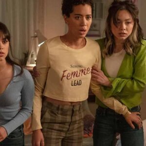Jasmin Savoy Brown Scream VI Mindy Meeks-Martin Strong Femme Lead Shirt