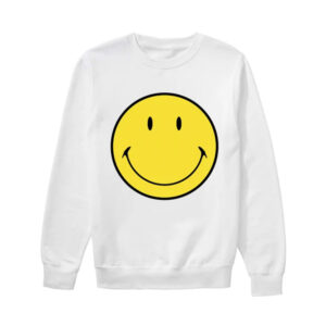 Meredith Sinclair The Today Show Smiley Emoji Unisex Sweatshirt