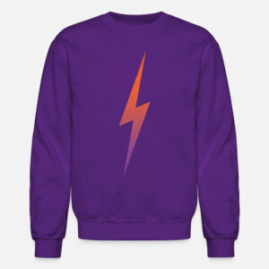 Shrinking Liz Lightning Bolt Unisex Crewneck Sweatshirt