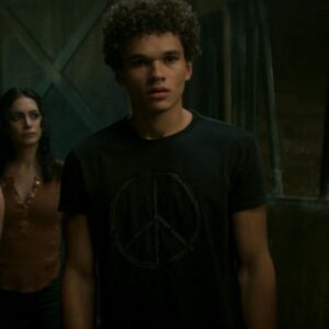 Wolf Pack Everett Lang Peace Sign T-Shirt