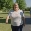 Bridget Everett Somebody Somewhere Sam The Wiener Hole Grab a Frank with a Friend! T-Shirt