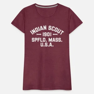 Indian Scout Spfld. Mass. U.S.A. 1901 Grace T-Shirt