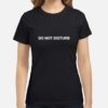 Jess Gabor Gringa Marge Do Not Disturb Black T-Shirt