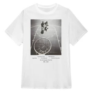 The Institute Luke Ellis Manhattan Brooklyn The Five Boroughs of New York T-Shirt