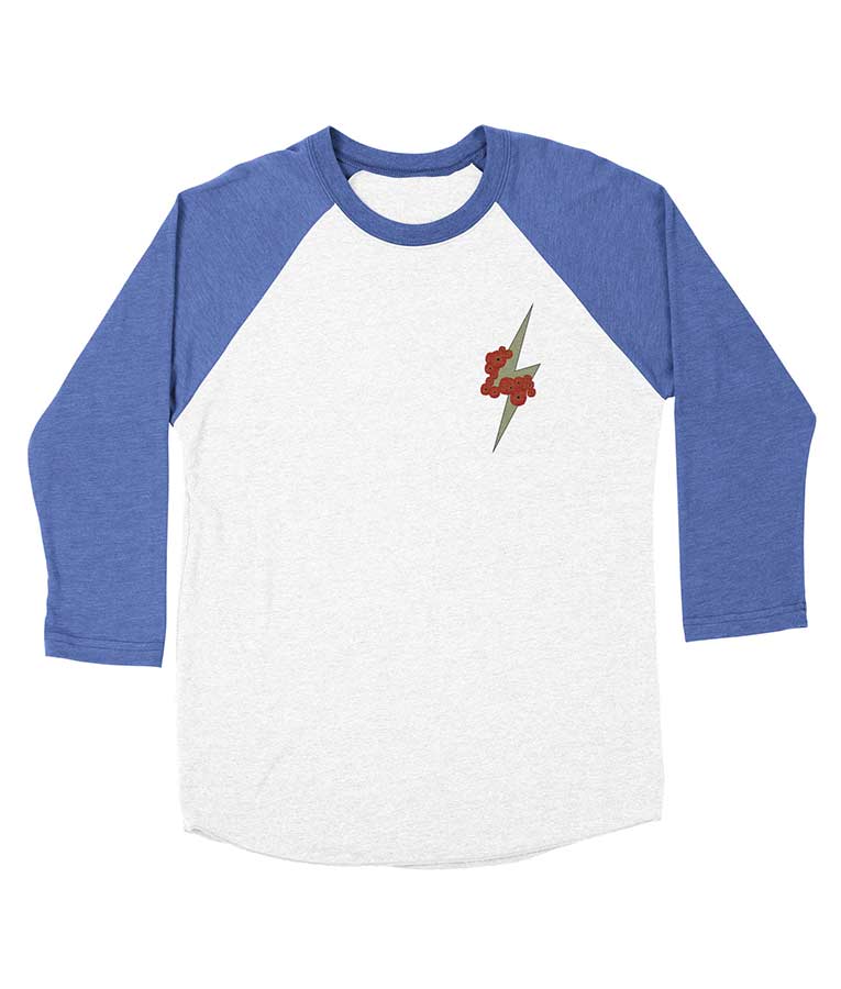 Somebody Somewhere Sam Bolt with Poppy Flower Baseball Shirt - Image 2