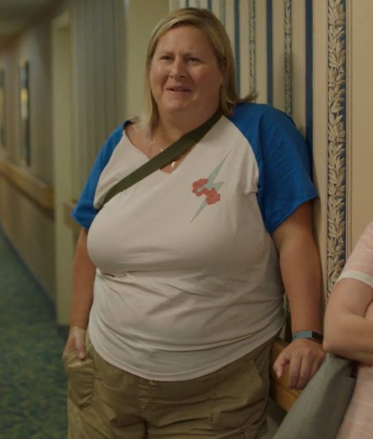Bridget Everett Somebody Somewhere Sam Bolt with Poppy Flower Baseball Shirt