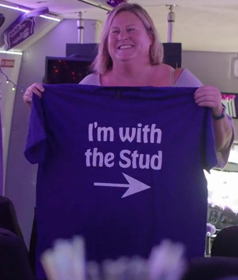 Bridget Everett Somebody Somewhere Sam I'm with the Stud T-Shirt