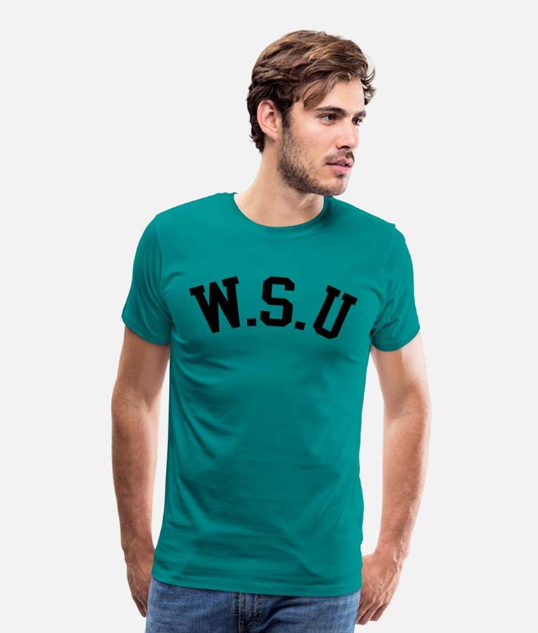 City on Fire Charlie W.S.U Premium T-Shirt
