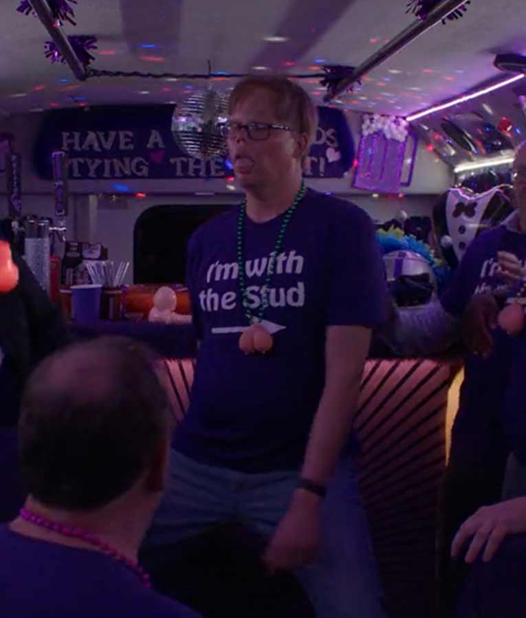 Jeff Hiller Somebody Somewhere Joel I'm with the Stud T-Shirt