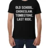 Old School Chokeslam Tombstone Last Ride Tee