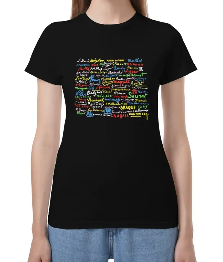 Sadie The Girls on the Bus Artist Signatures Tee