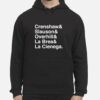 Spencer James All American Crenshaw& Slauson& Overhill& La Brea& La Cienega. Hoodie