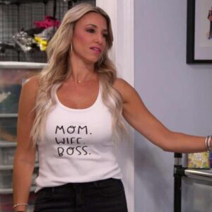 The Real Housewives of New Jersey Danielle Cabral Mom Wife Boss Tank Top