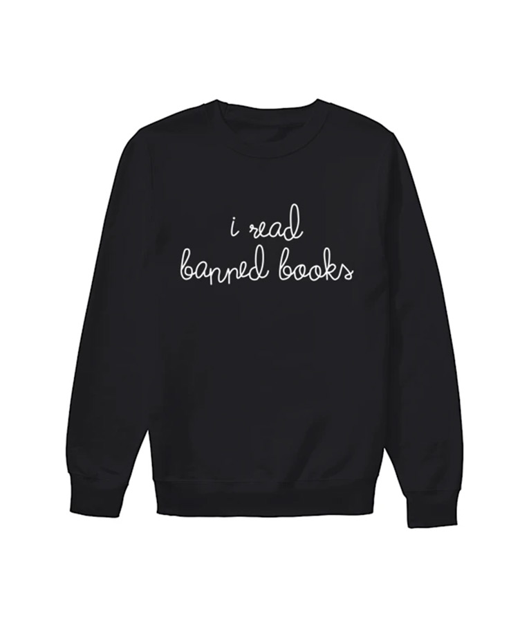 The View Joy Behar I Read Banned Books Black Sweatshirt