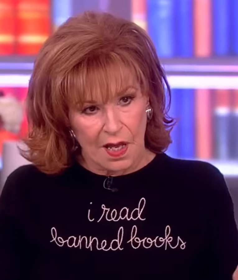 The View Joy Behar I Read Banned Books Sweatshirt