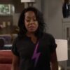 Tichina Arnold The Neighborhood Season 5 Tina Butler Purple Bolt T-Shirt