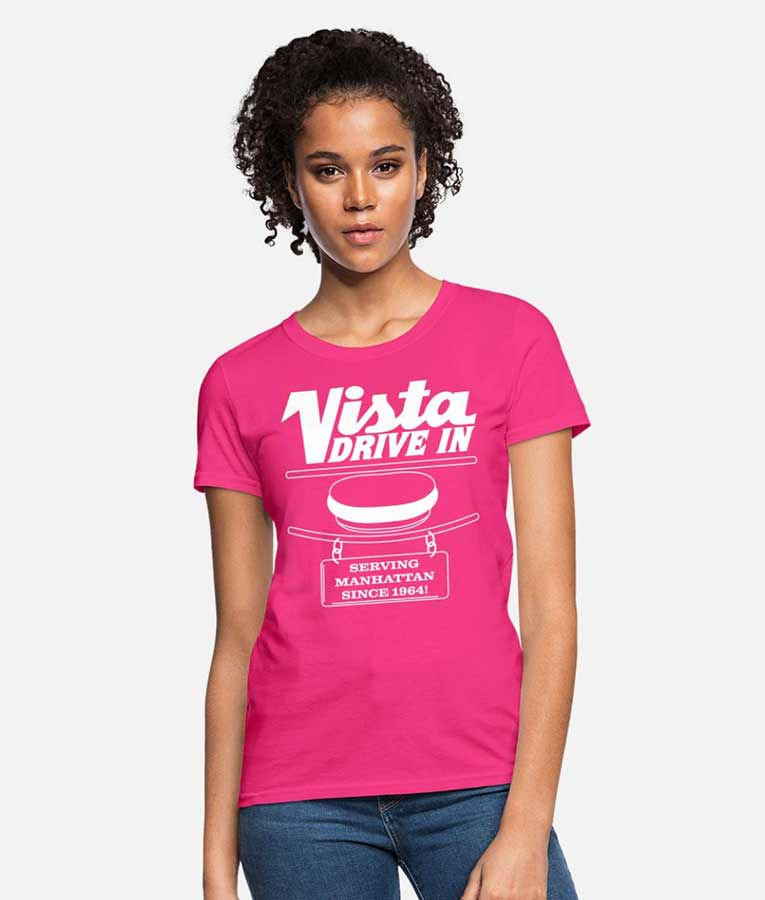 Vista Drive In Serving In Manhattan Since 1964 T-Shirt