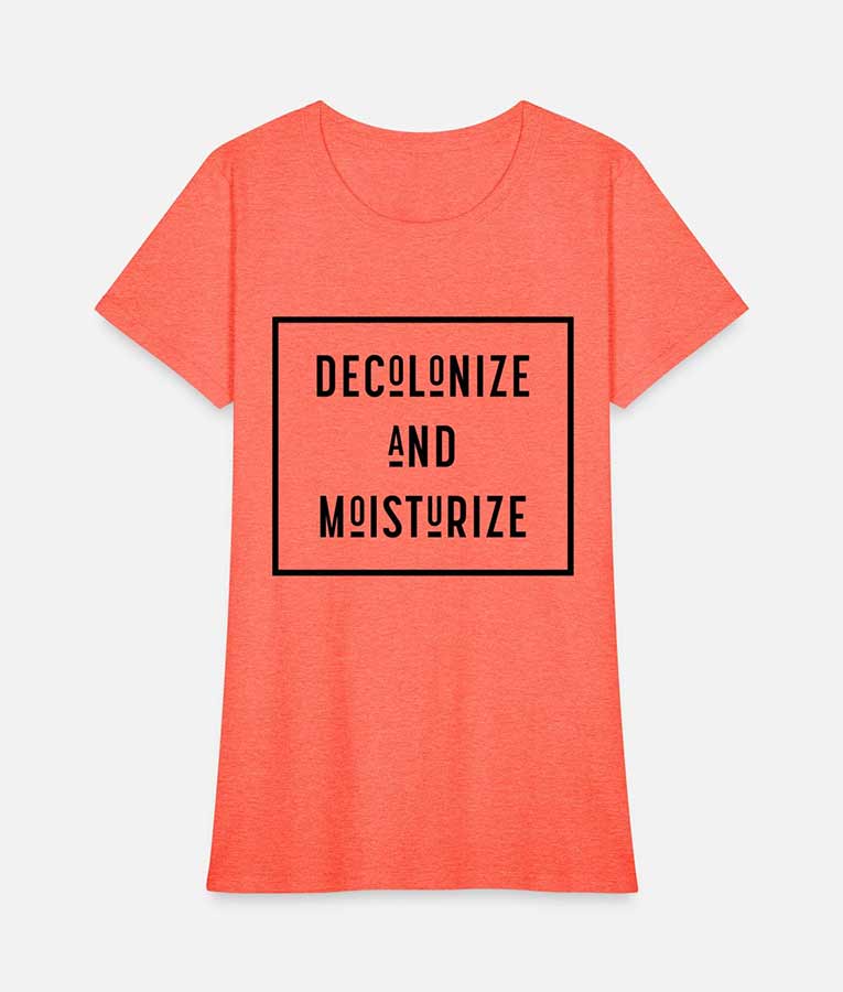 Wellmania Liv Healy Celeste Barber Decolonize and Moisturize T-Shirt