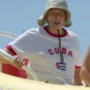 Annette Bening Diana Nyad Cuba flag T-Shirt