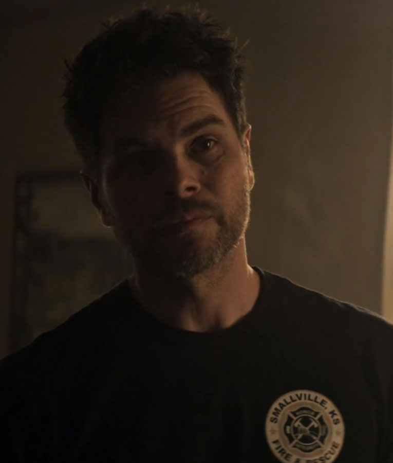 Erik Valdez Superman & Lois Season 3 Kyle Cushing Smallville KS, Fire & Rescue Cushing T-Shirt