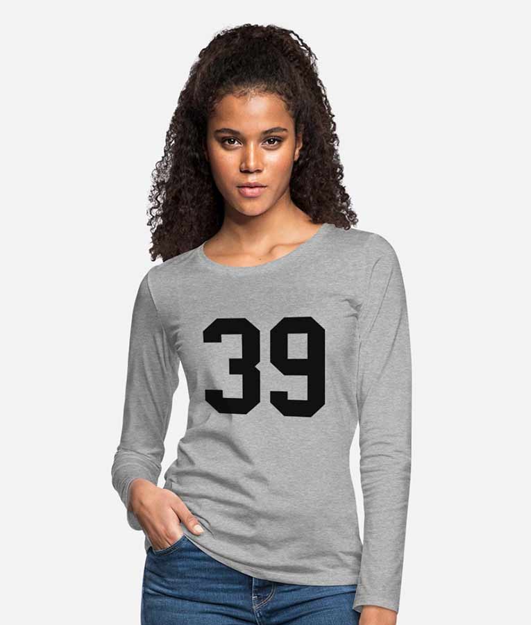 Lee Rodriguez Never Have I Ever Fabiola Torres 39 Number Longsleeve Shirt