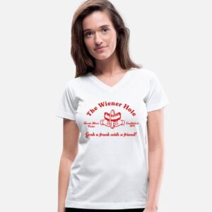 The Wiener Hole Grab a Frank with a Friend! T-Shirt