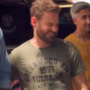 Greenwood Ave 1921 Tulsa, OK Black Wall St Queer Eye Bobby Berk Tee