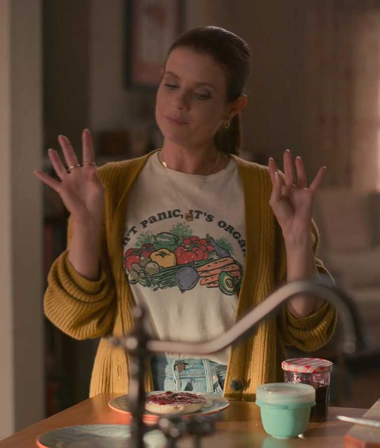 JoAnna Garcia Swisher Sweet Magnolias Maddie Townsend Don't Panic, It's Organic T-Shirt