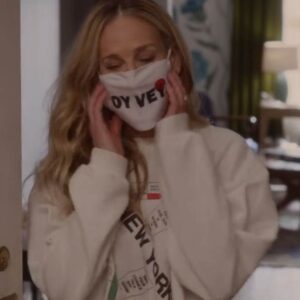 Sarah Jessica Parker And Just Like That Season 2 Carrie Bradshaw New York Monopoly Sweatshirt