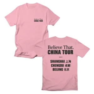Believe That China Tour T-Shirt