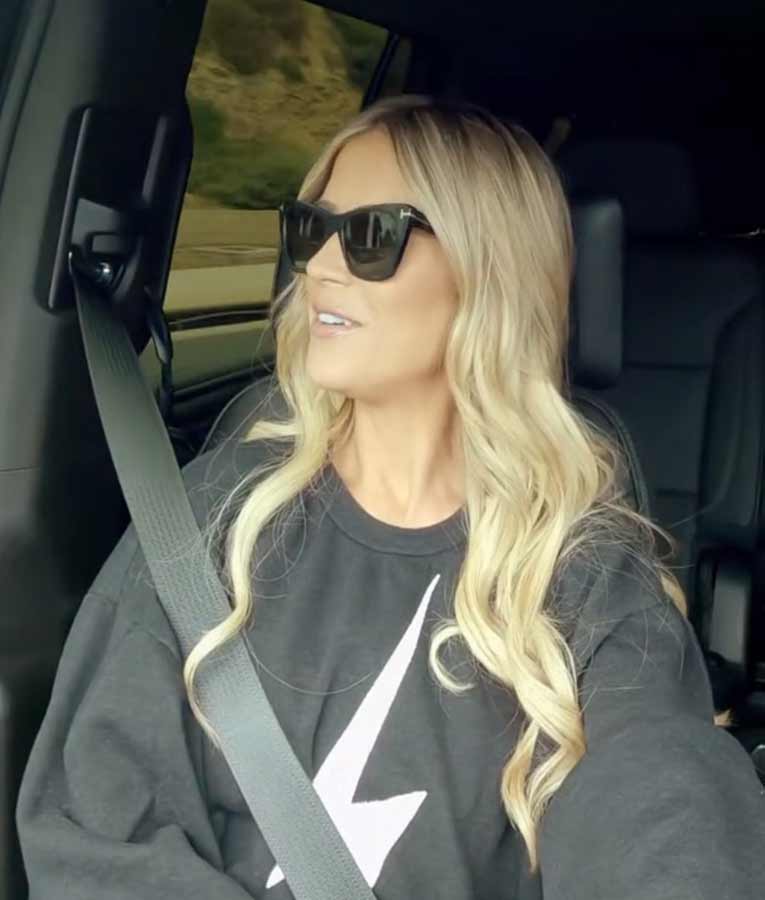 Christina on the Coast Christina Hall Lightning Bolt Sweatshirt
