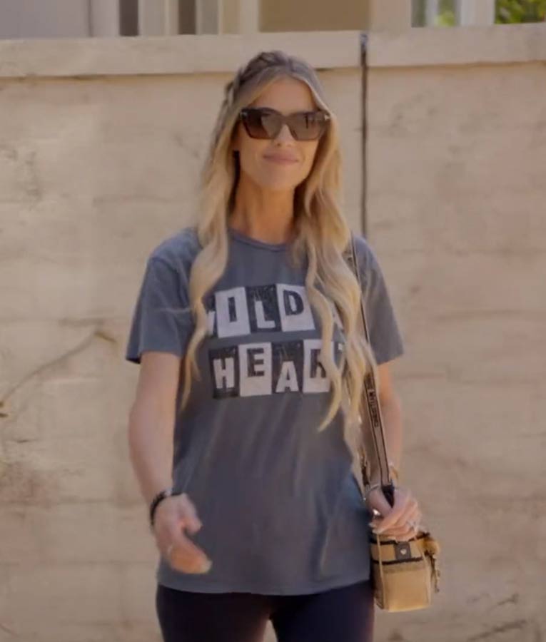 Christina on the Coast Christina Hall Wild at Heart T-Shirt