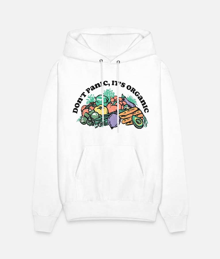 Don't Panic, It's Organic Men's Hoodie