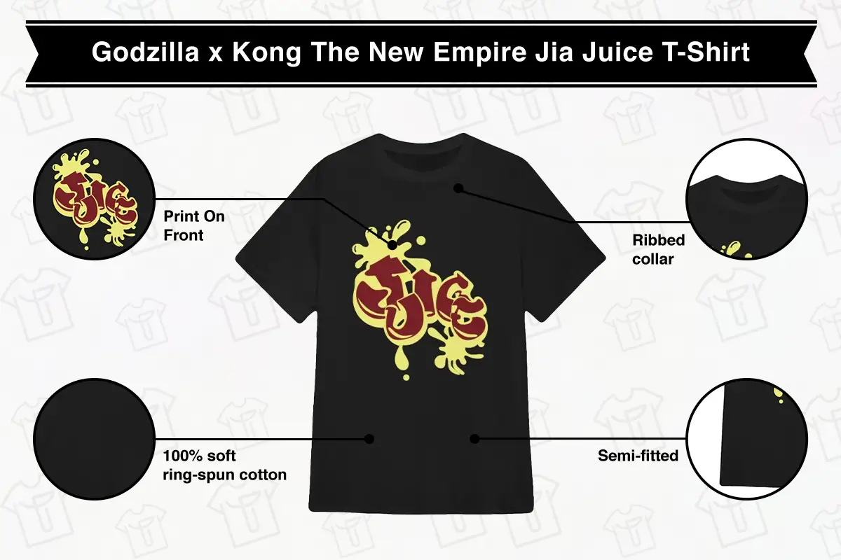 Godzilla x Kong The New Empire Jia Juice Tee