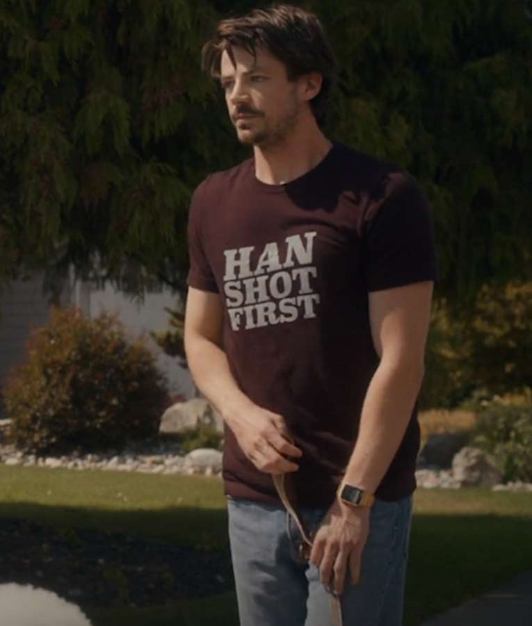 Grant Gustin Puppy Love Max Stevenson Han Shot First T-Shirt