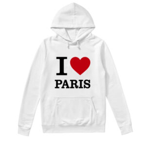 I Love Paris Unisex Hoodie