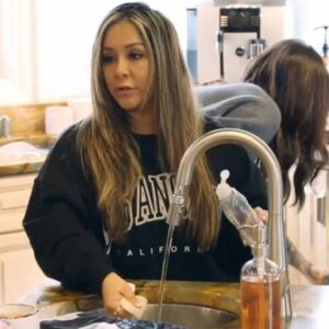 Jersey Shore Family Vacation Nicole Polizzi Los Angeles California Sweatshirt