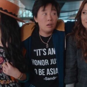 Joy Ride Deadeye It's an Honor Just to Be Asian -Sandra Oh T-Shirt