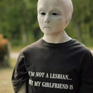 Jules I'm Not A Lesbian But My Girlfriend is T-Shirt