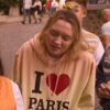Kizzy Edgell Heartstopper Darcy Olsson I Love Paris Hoodie