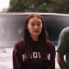 Lola Tung The Summer I Turned Pretty Season 2 Belly Brown Word Sweatshirt