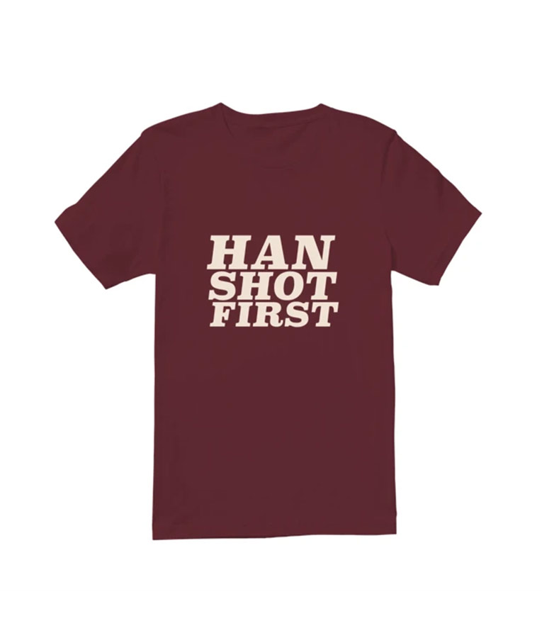 Max Stevenson Puppy Love Han Shot First T-Shirt