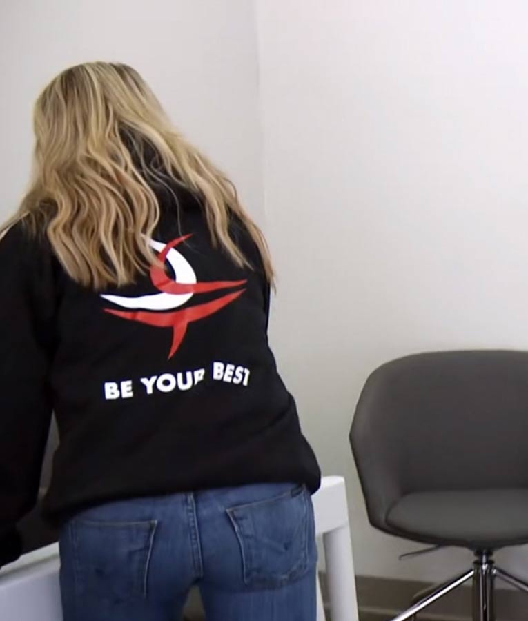 Tamra Judge The Real Housewives of Orange County CUT Fitness Be Your Best Hoodie