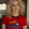 Zooey Deschanel Physical Season 3 Kelly Kilmartin Clash of The TV Titans T-Shirt
