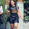 Addison Rae Good Girls Go to Heaven Bad Girls Go to Hollywood Tee