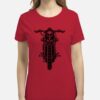 Crystal Tyler Motorcycle Front T-Shirt