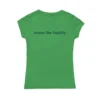 Izzy Simpson Elevator Game Something Green Tastes Like Healthy Tee
